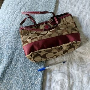 Coach purse never used